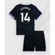 Maillot de foot Chelsea Dario Essugo #14 Troisième vêtements enfant 2025-26 Manches Courtes (+ pantalon court)